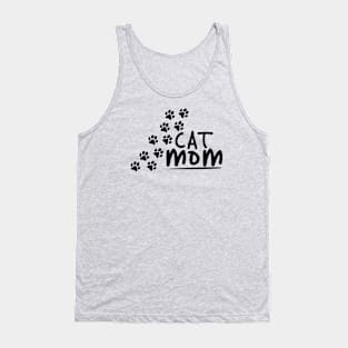 Cat Mom Paws Tank Top